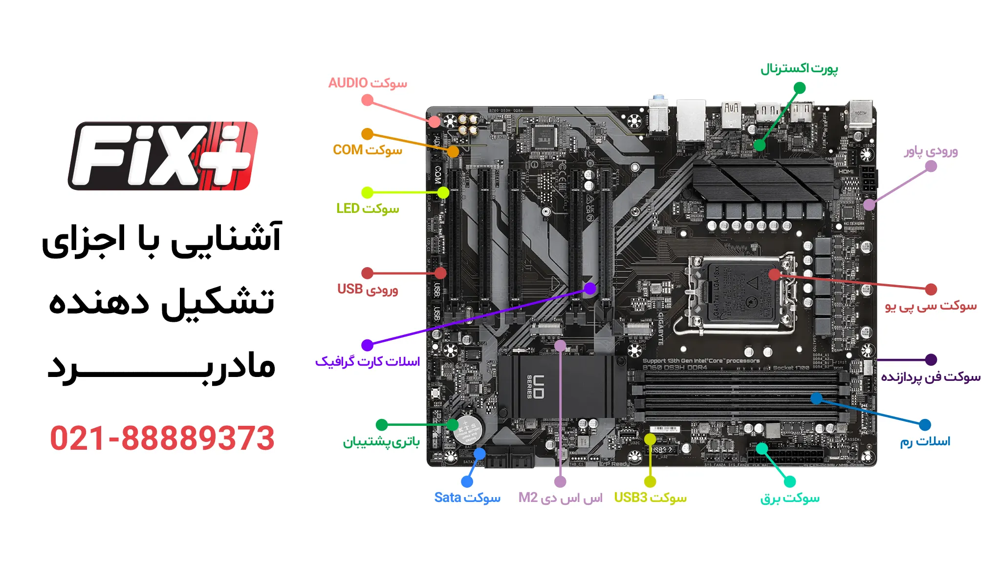 تعمیر مادربرد کامپیوتر